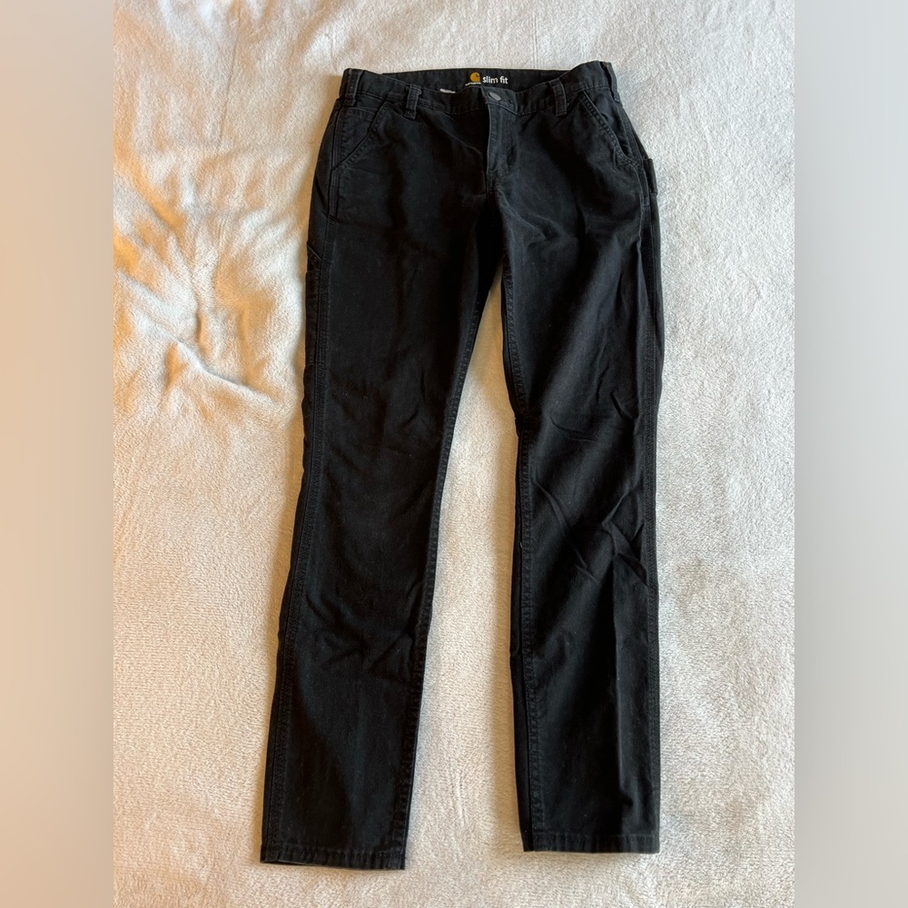 Carhartt Slim Fit Black Pants